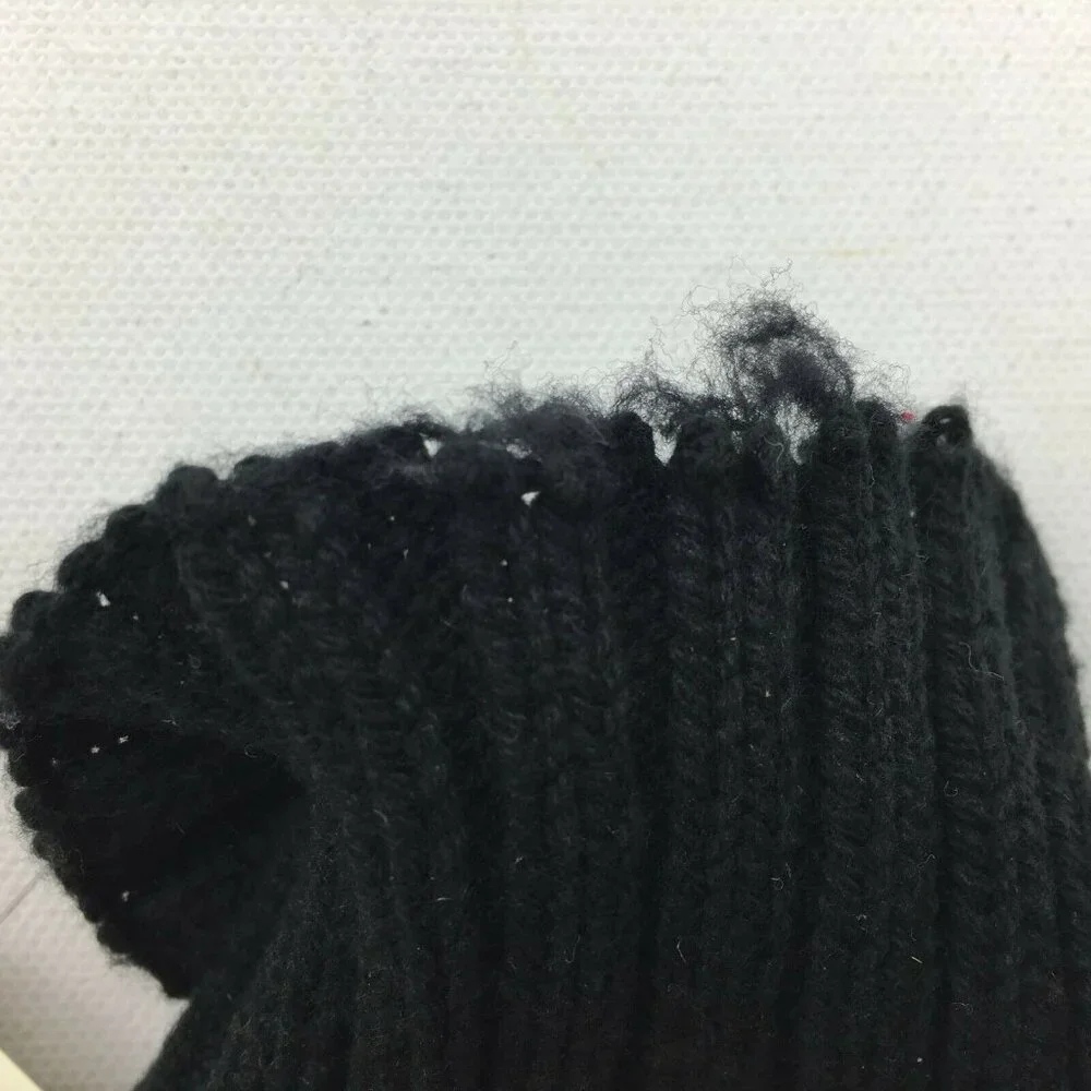Lucky Brand Exploded Geo Gloves Winter Fingerless Mittens Blue One Size